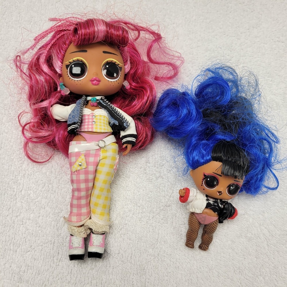 LOL Suprise Tweens Cherry B.B. and Downtown B.B. fashon dolls